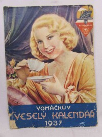kolektiv, autorů, Vomáčkův veselý kalendář na rok 1937, 1936