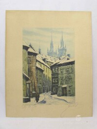 Autor-neurčen, , Zasněžená Praha, 0