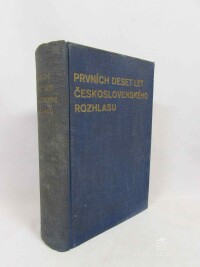 Patzaková, A. J., Prvních deset let československého rozhlasu, 1935
