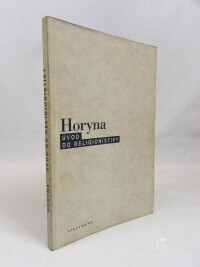 Horyna, Břetislav, Úvod do religionistiky, 1994