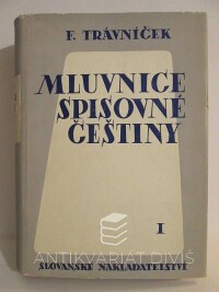 Trávníček, František, Mluvnice spisovné češtiny I, 1951