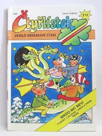 Štíplová, Ljuba, Němeček, Jaroslav, Čtyřlístek 215: Nikdo nic neví, 1994